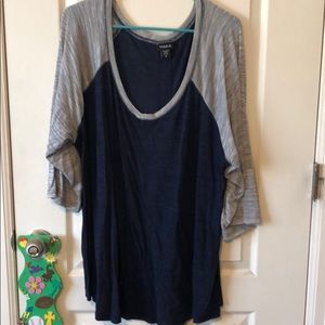 Torrid baseball style shirt